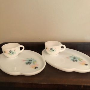 Vintage Set of Teacups and Saucers